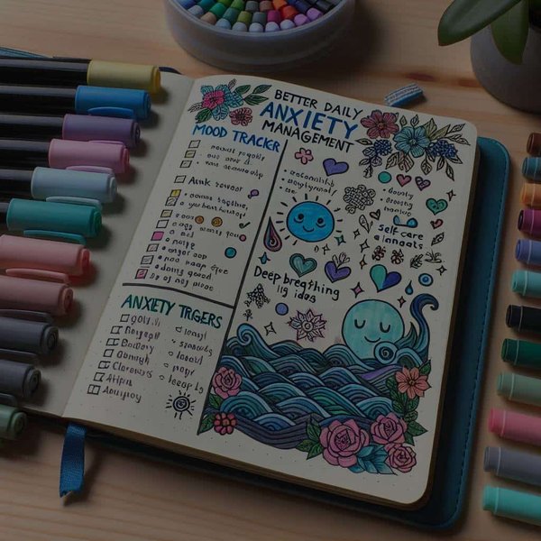 Comment personnaliser son bullet journal pour une meilleure gestion de l'anxiété quotidienne ?